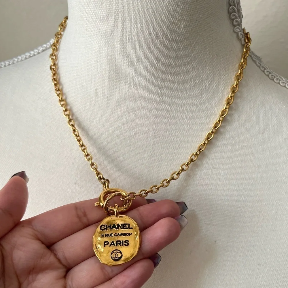 CHANEL authentic gold